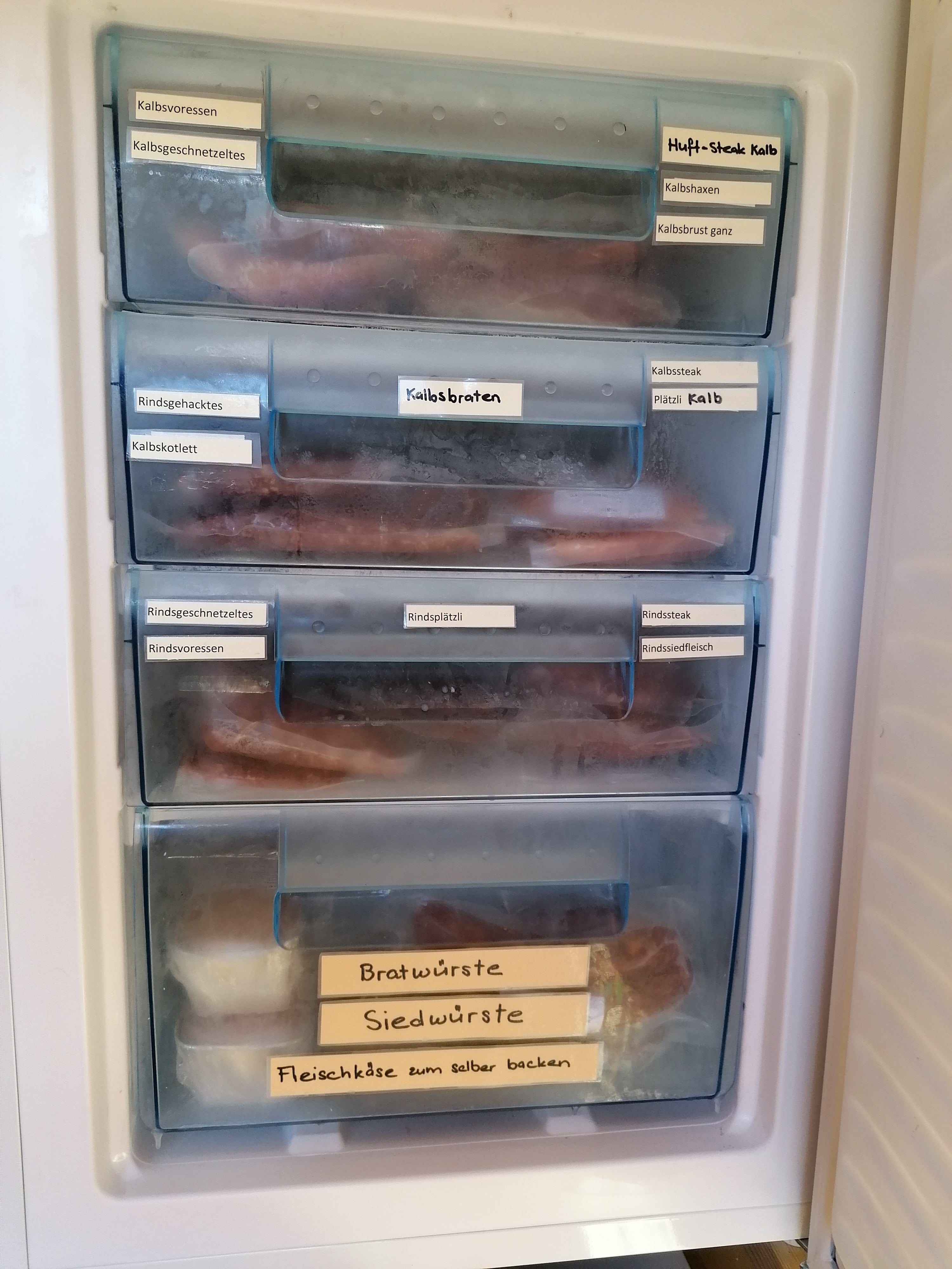 Frische Produkte im Hofladen